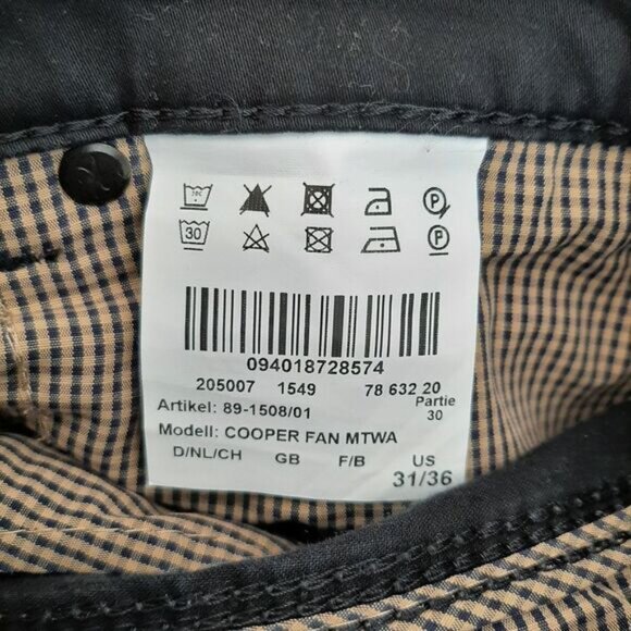 Men's BRAX Black Jeans - Picture 12 of 13